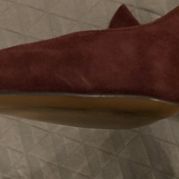 Banana Republic Burgundy Suede Pumps 👠 - Picture 6 of 7